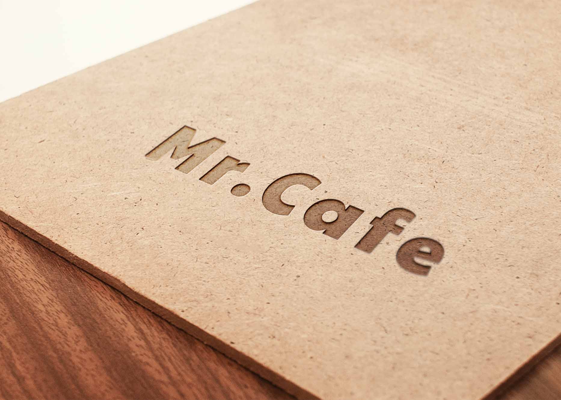 Free Wood Press PSD Logo Mockup 2021