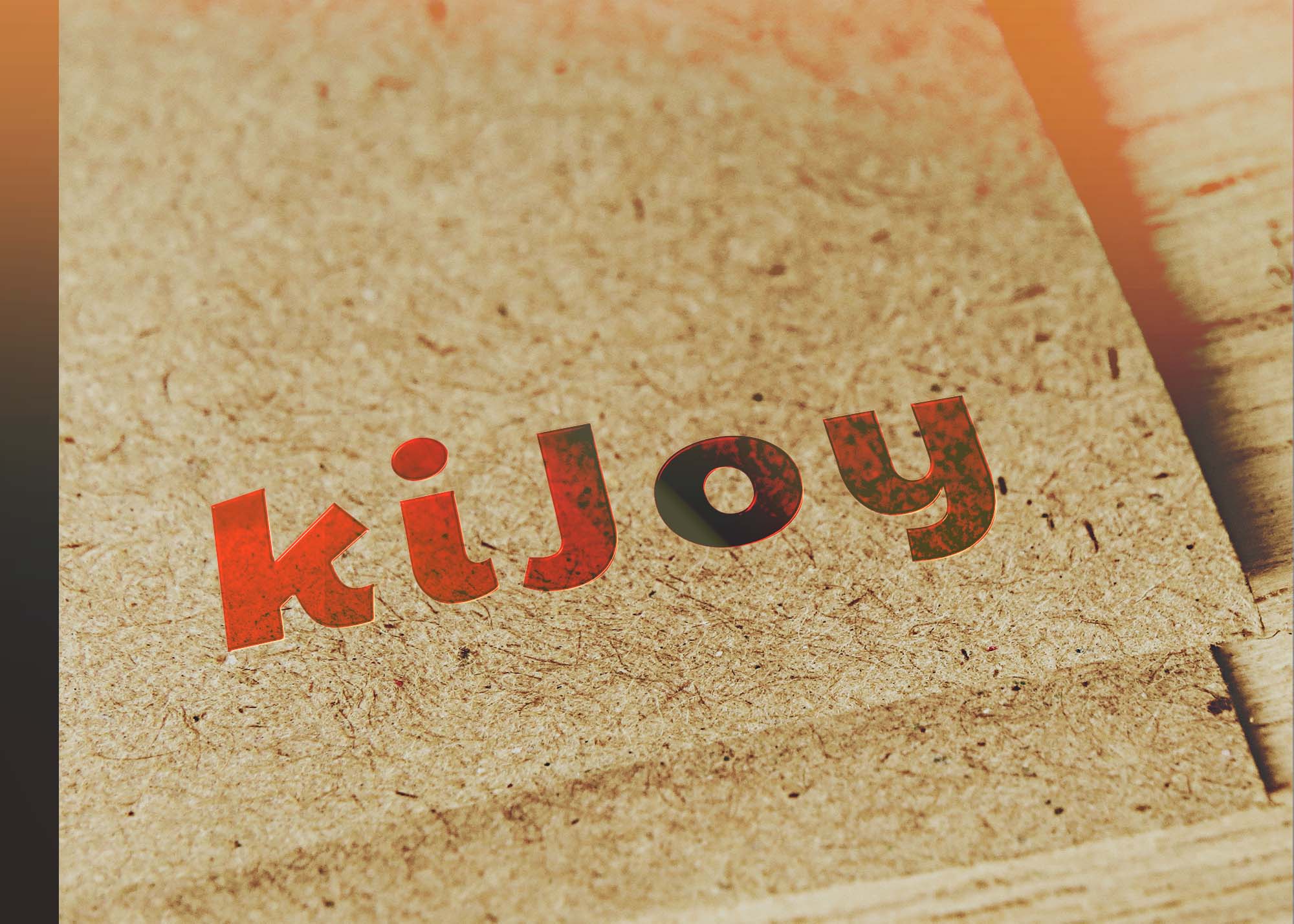 Free Wood Sheet Logo Mockup