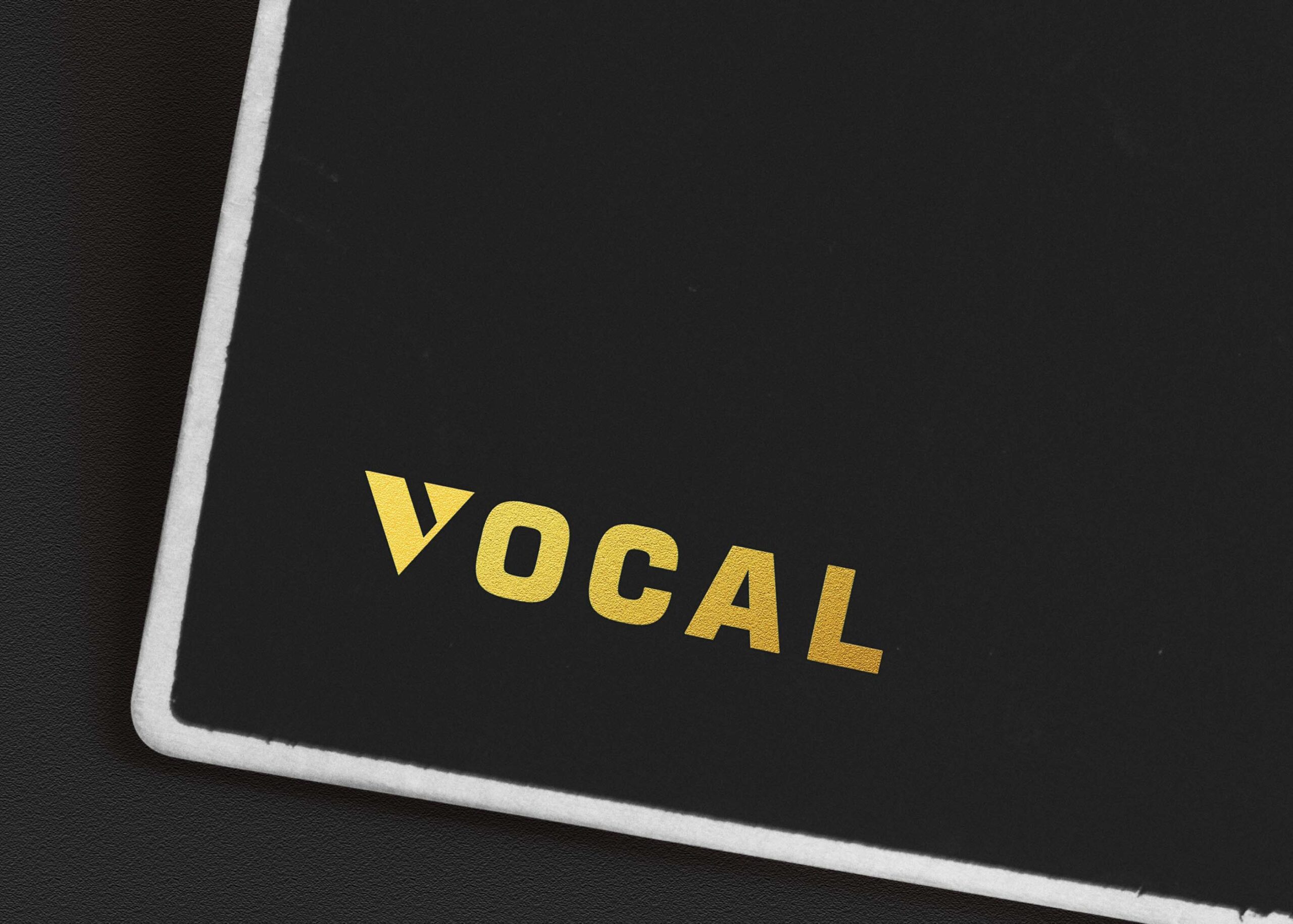 Free Yellow Texture Logo Mockup