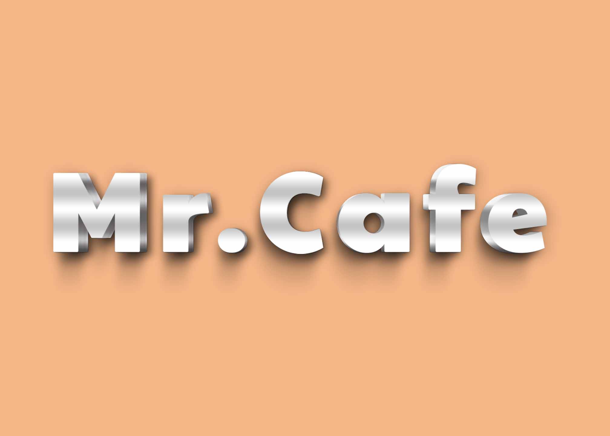 Splash 3D Logo Mockup