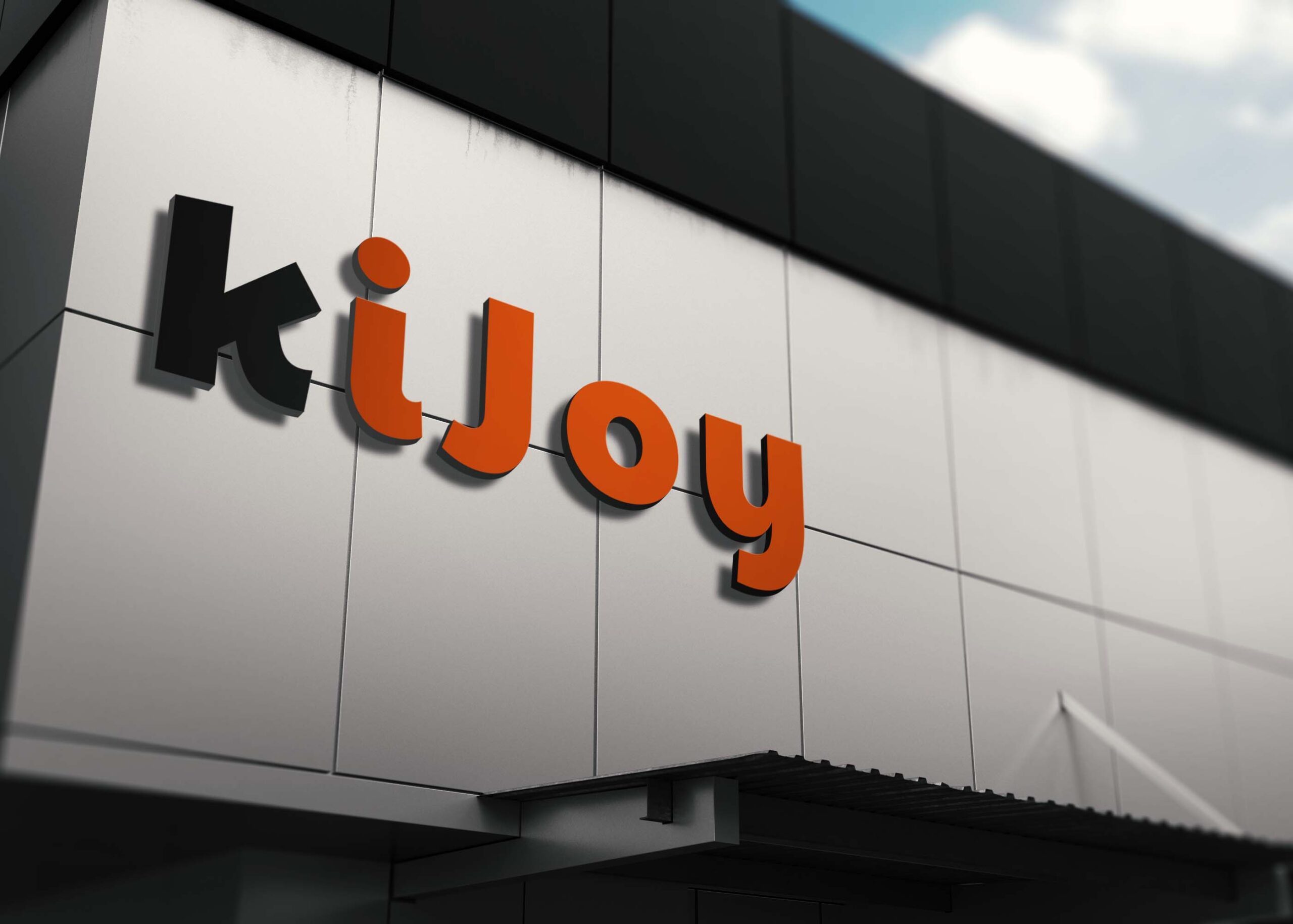 Street 3D Logo Mockup