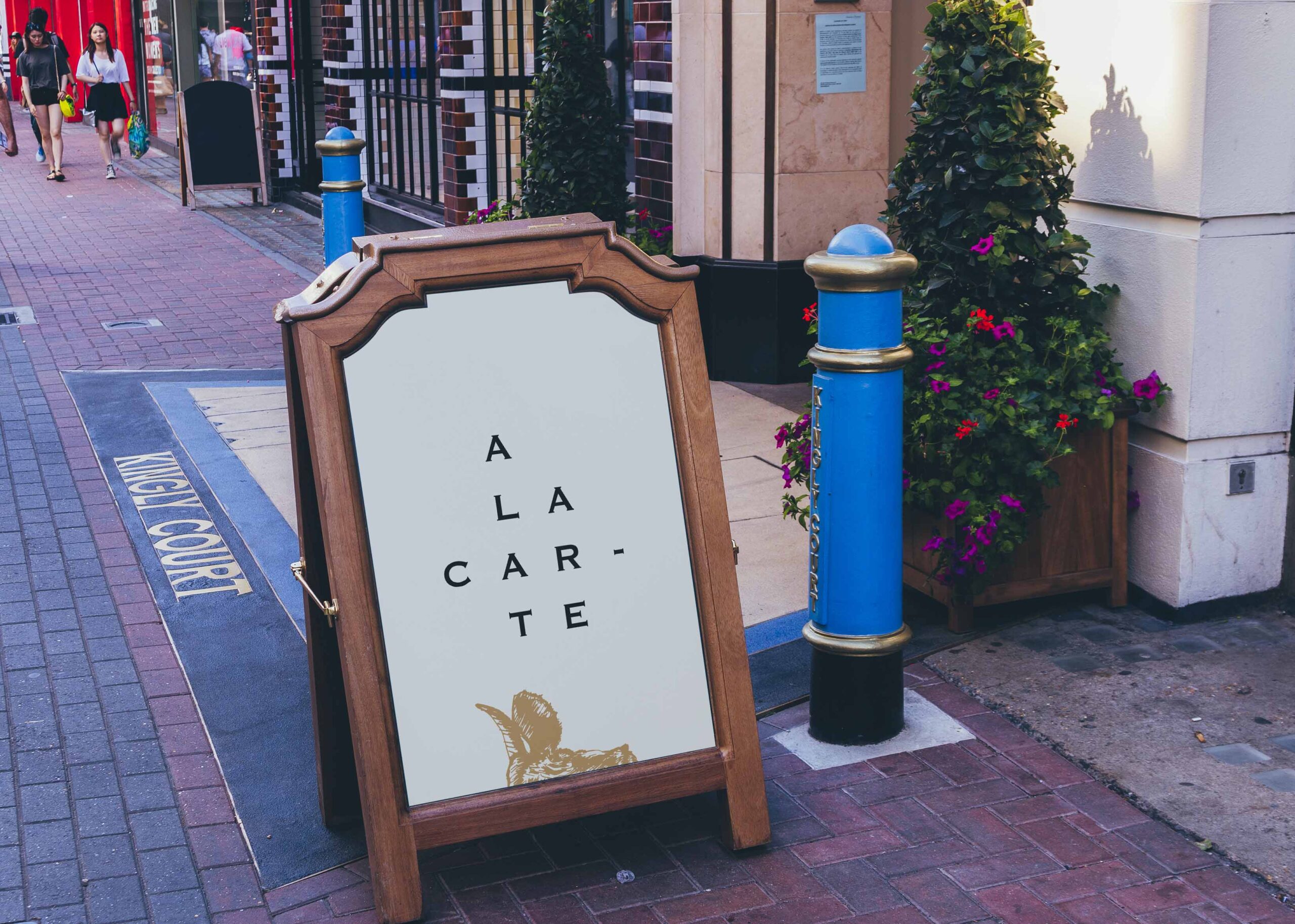 Free Cafe Store Menu Mockup