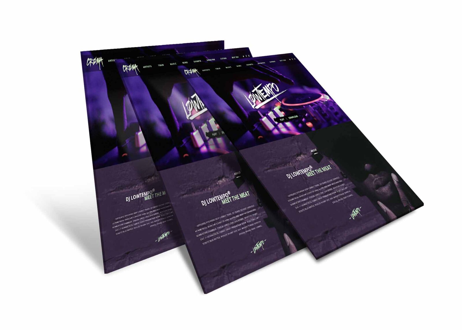 Free Web Page Mockup