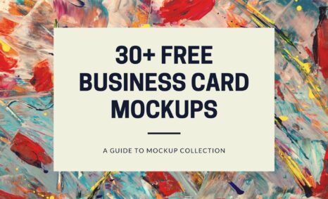 30+ Free Business Card Mockups