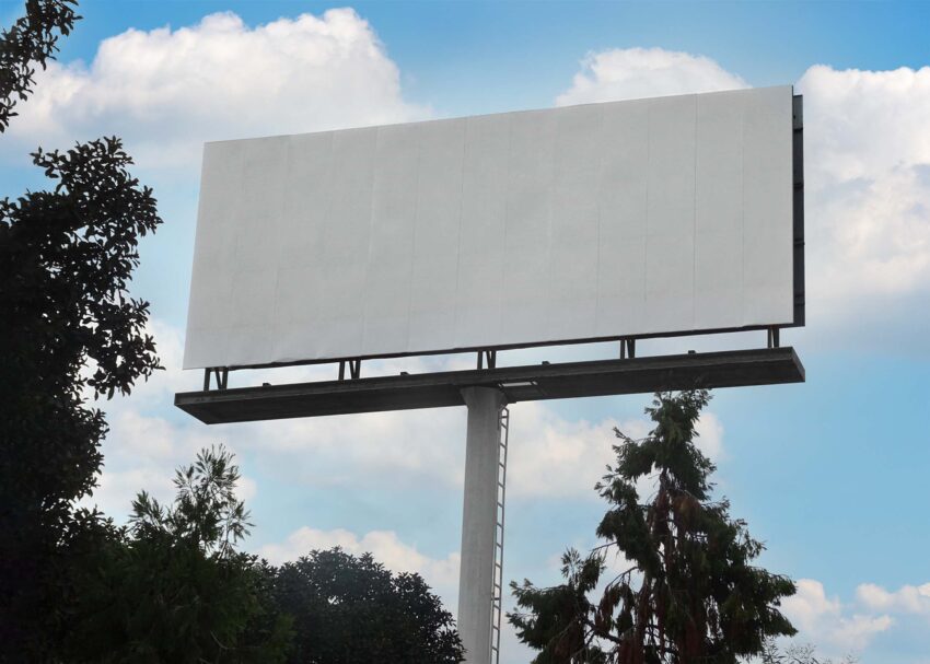 Free Delicious Billboard Mockup