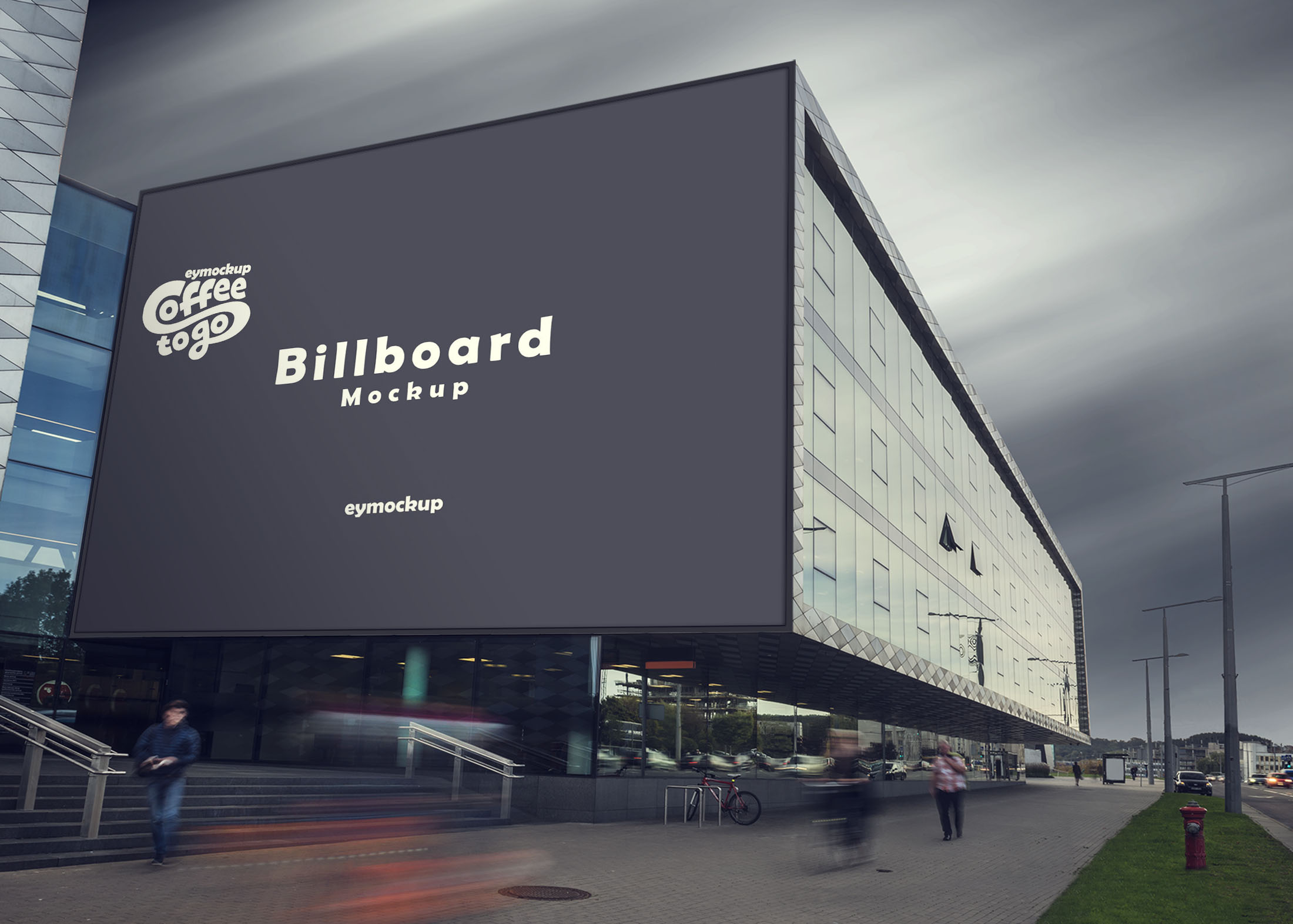 Free Movie Mall Billboard Mockup By Eymockup