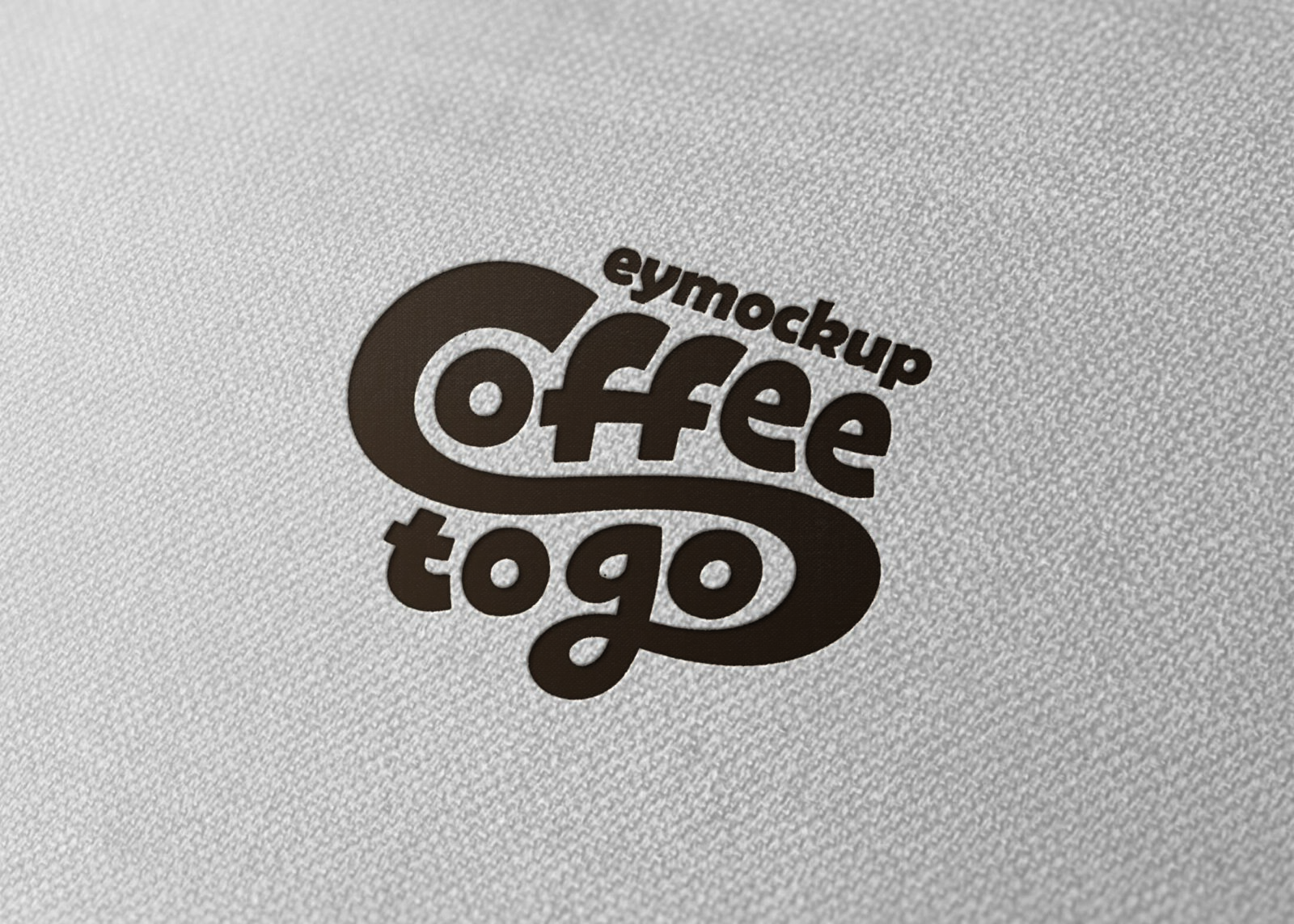 Free Plastic Sheet Logo Mockup