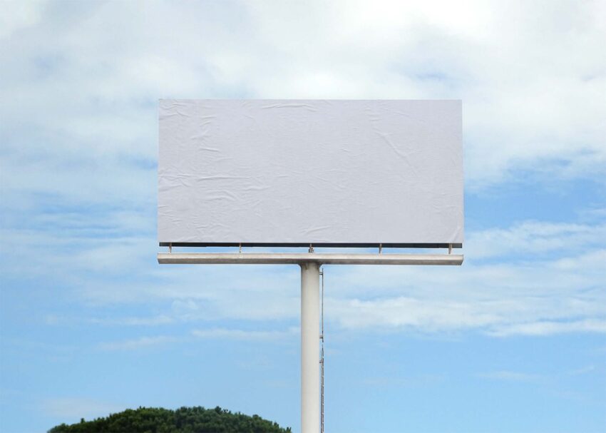 Free Super Burger Billboard Mockup