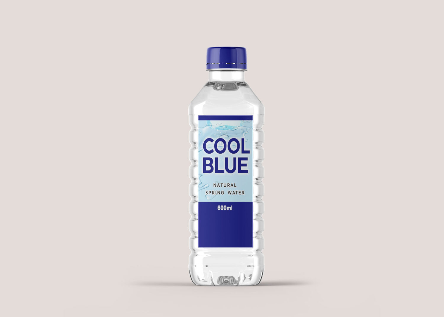Free Plastic Bottle Mockup