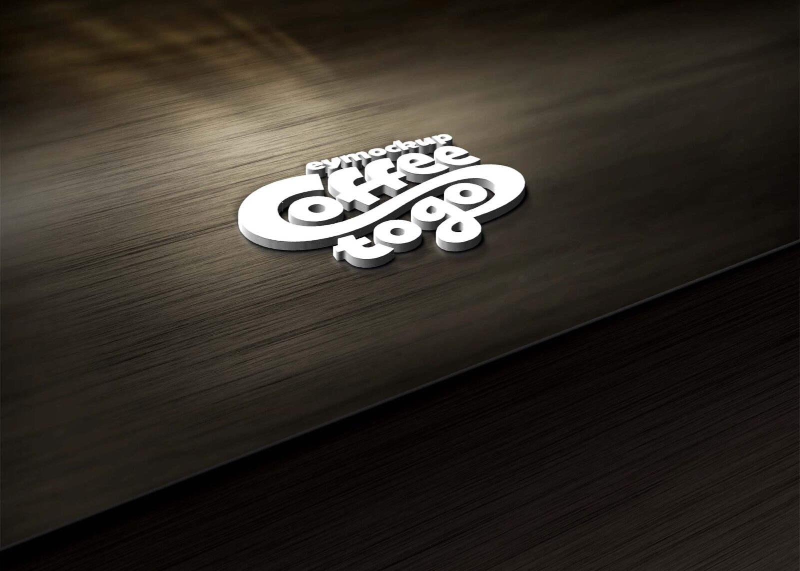 Free Wood Ply Sheet Logo Mockup