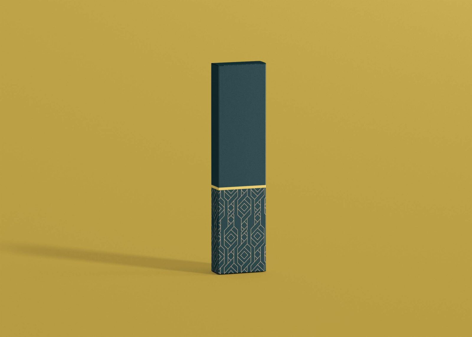 Free Agarbatti Box Mockup