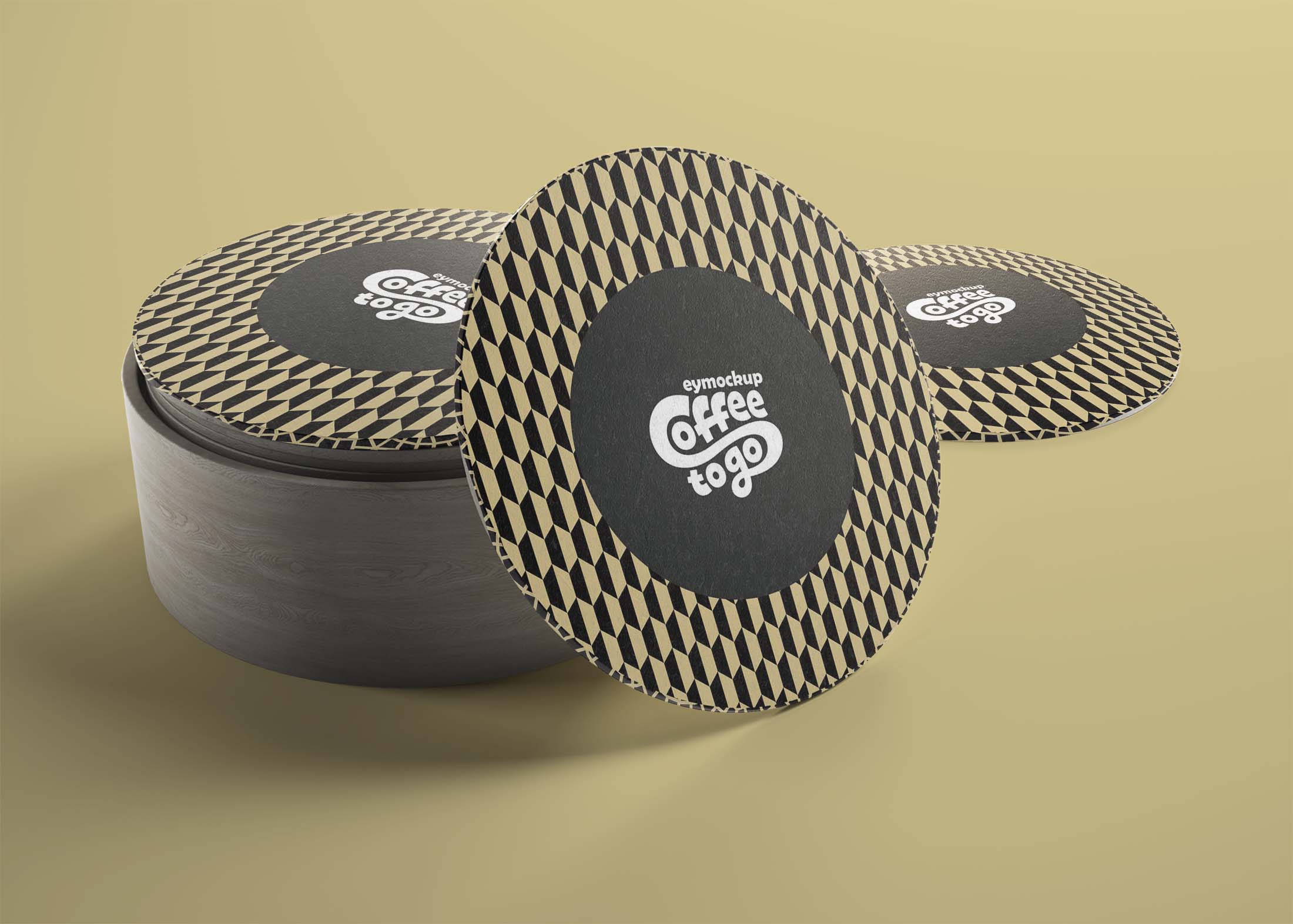 Free Best Coaster Mockup