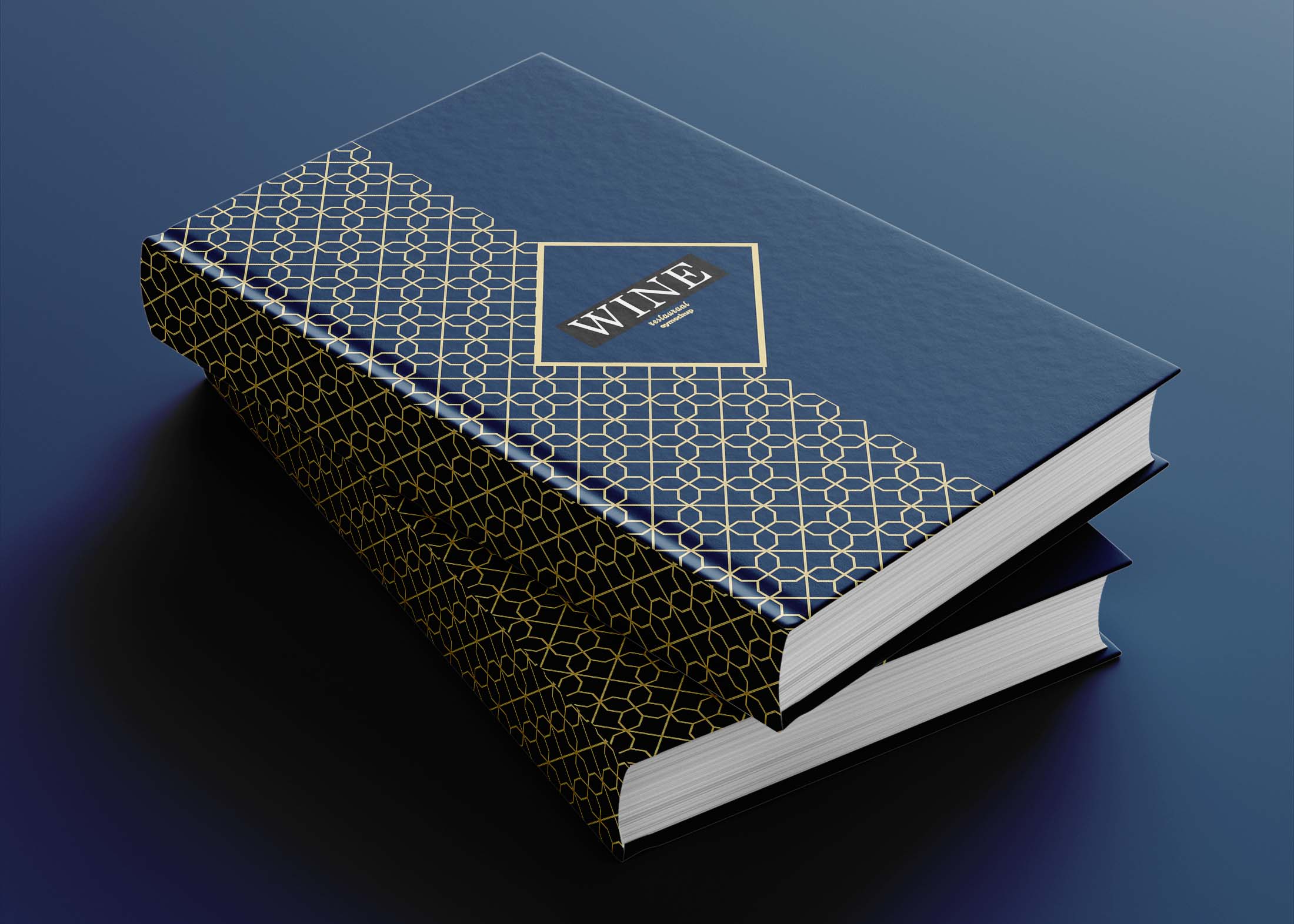 Free Booklet Book Cover Mockup