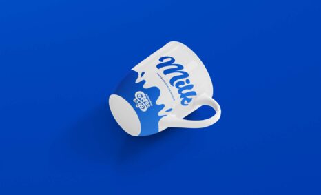Free Branding PSD Mug Mockup
