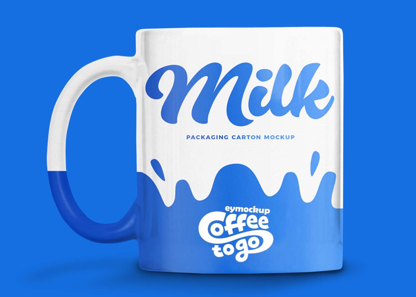 Free Bru Coffee Mug Mockup