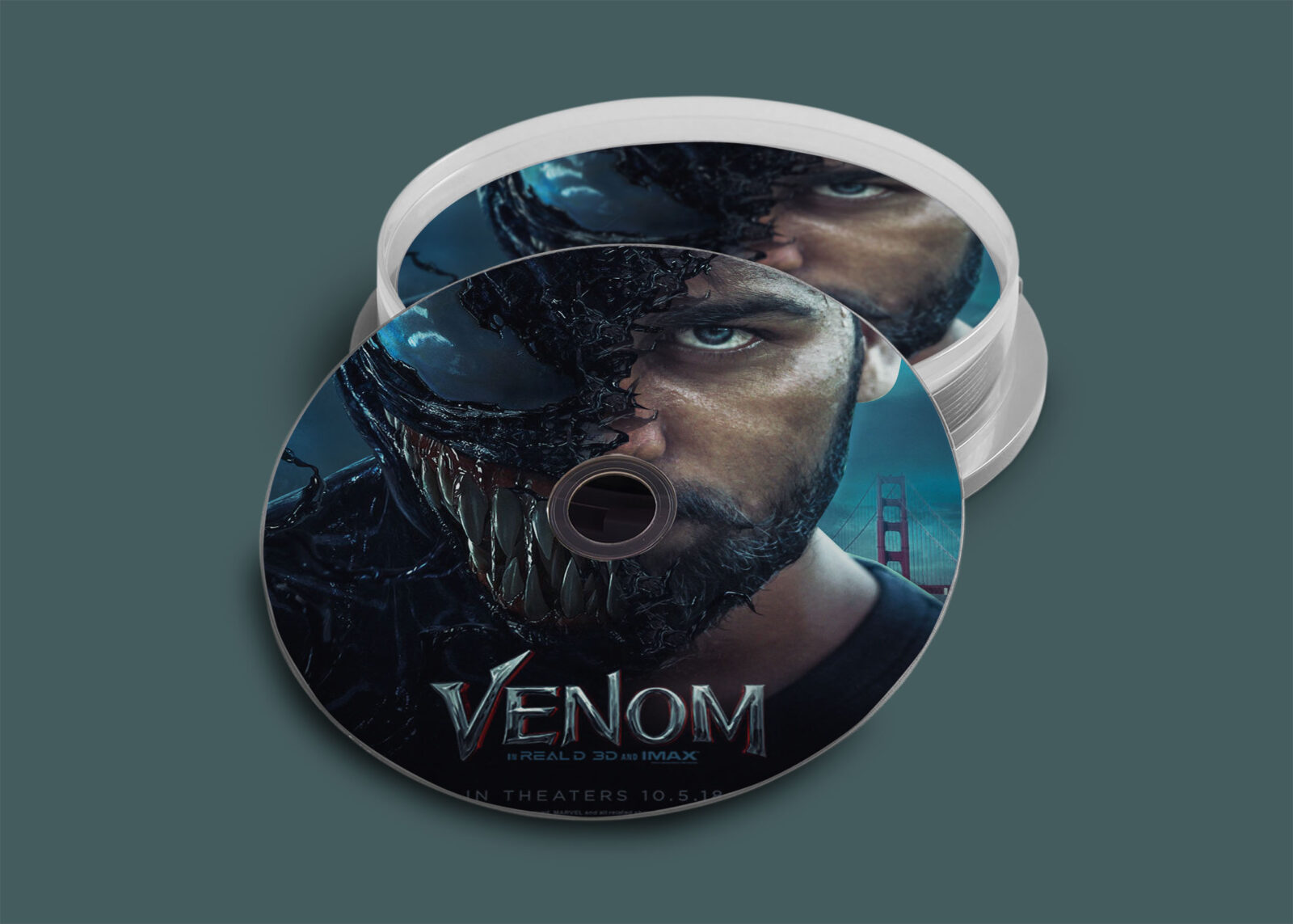 Free CD-DVD Mockup