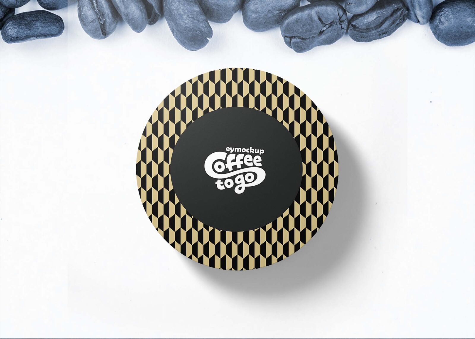 Free Car Coaster Mockup