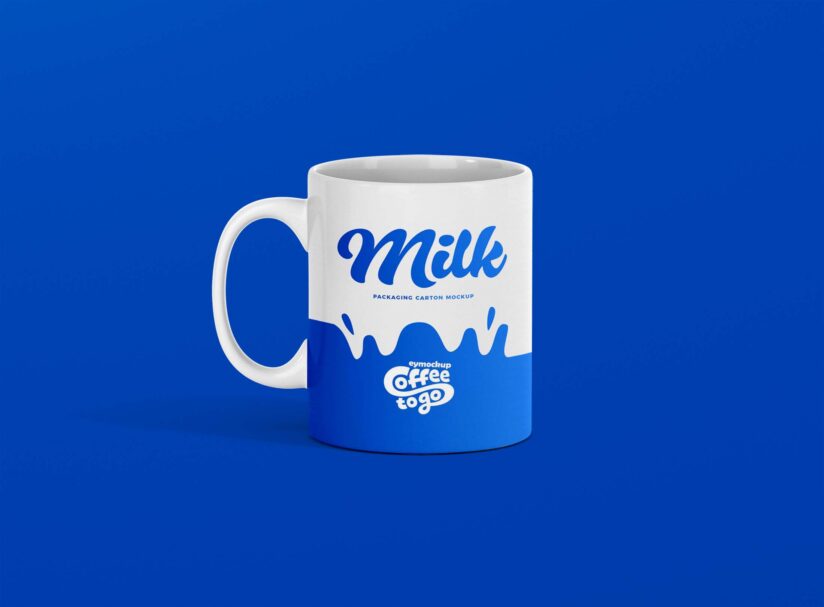 Free Ceramic Mug Mockup