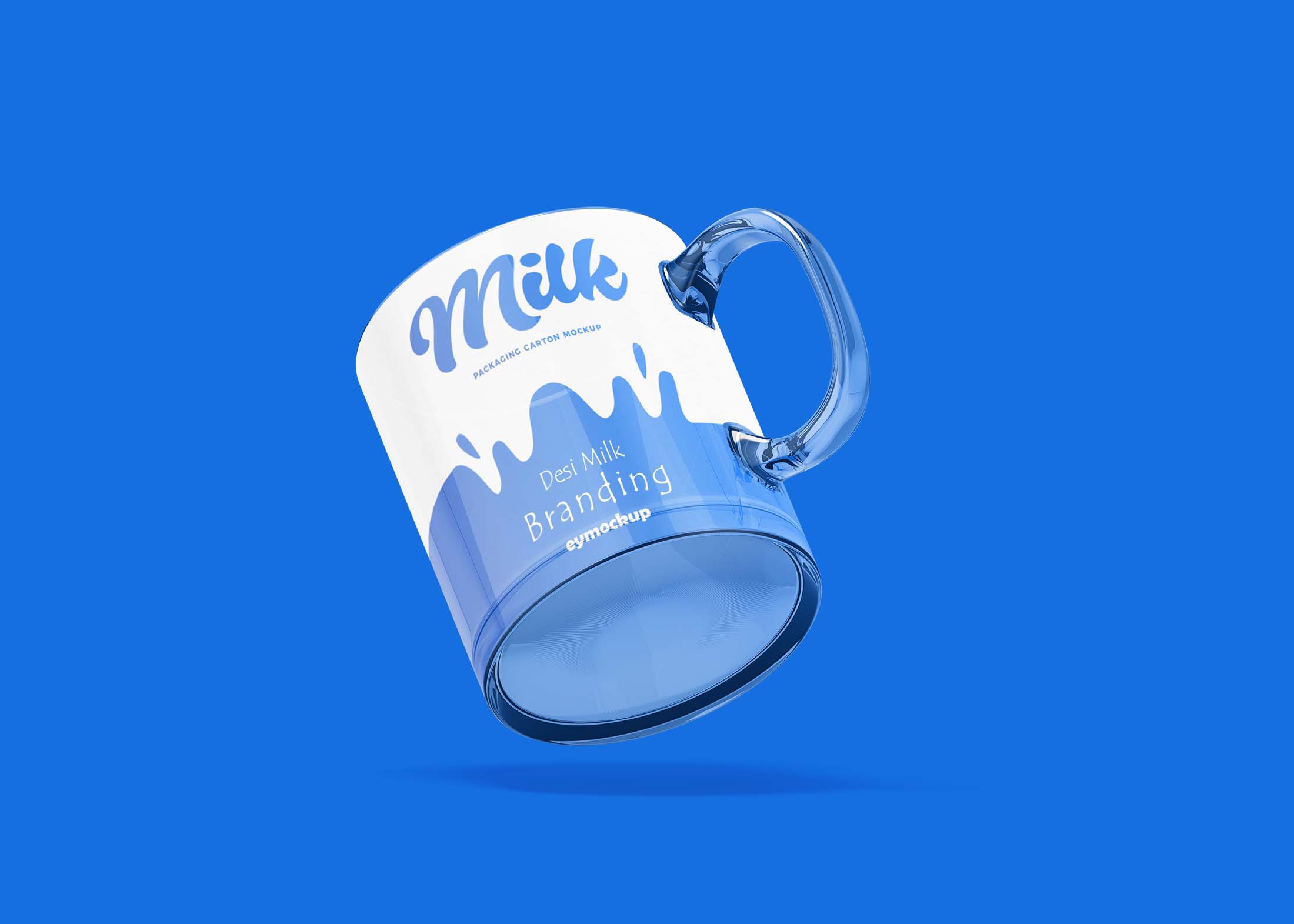 Free Clean Mug Mockup