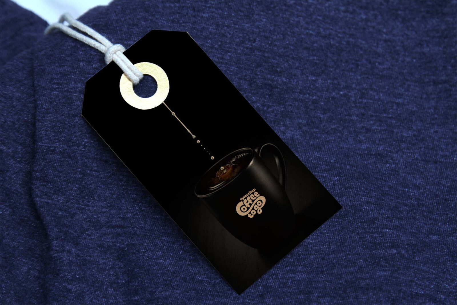 Free Cloth Tag Mockup