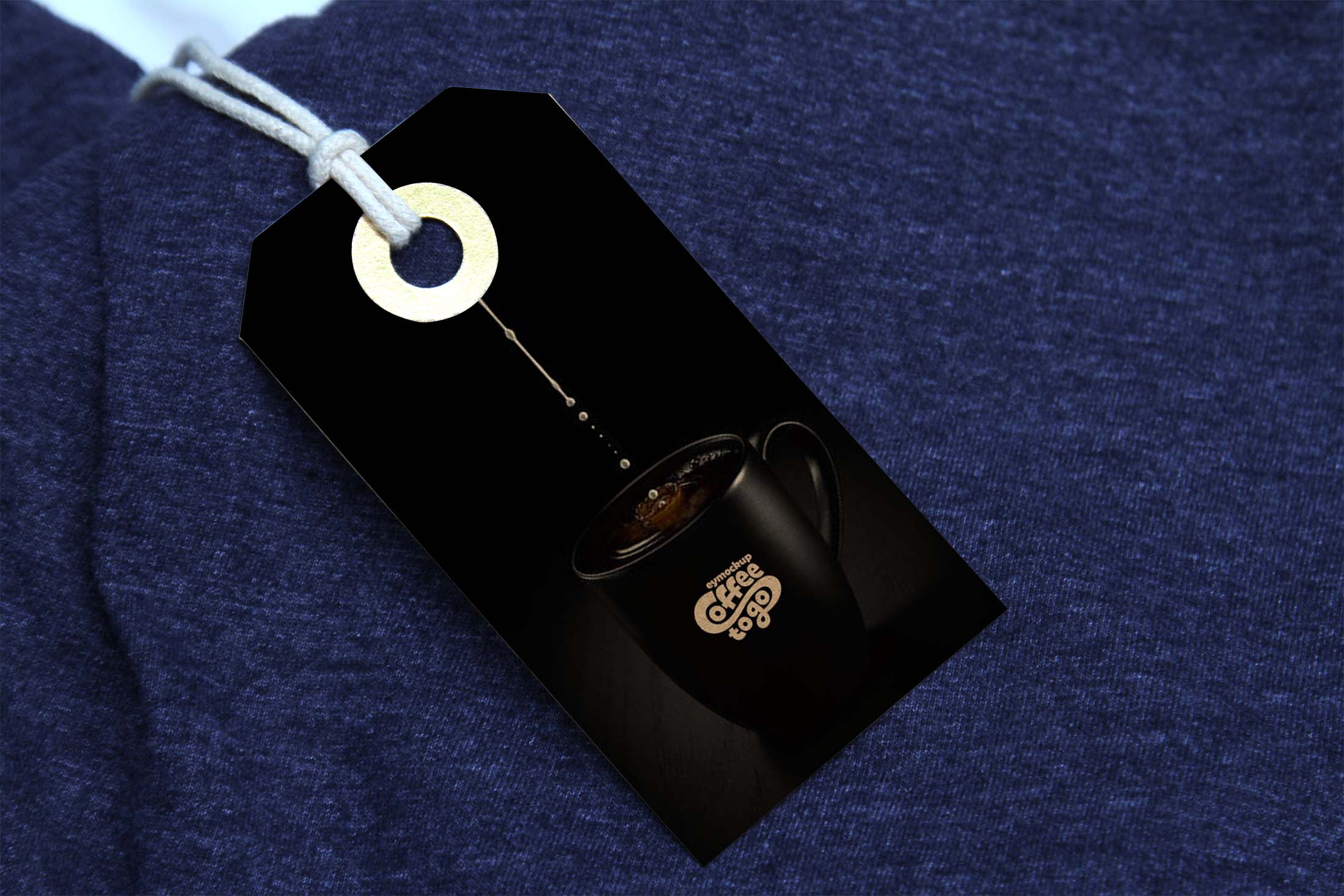 Free Cloth Tag Mockup