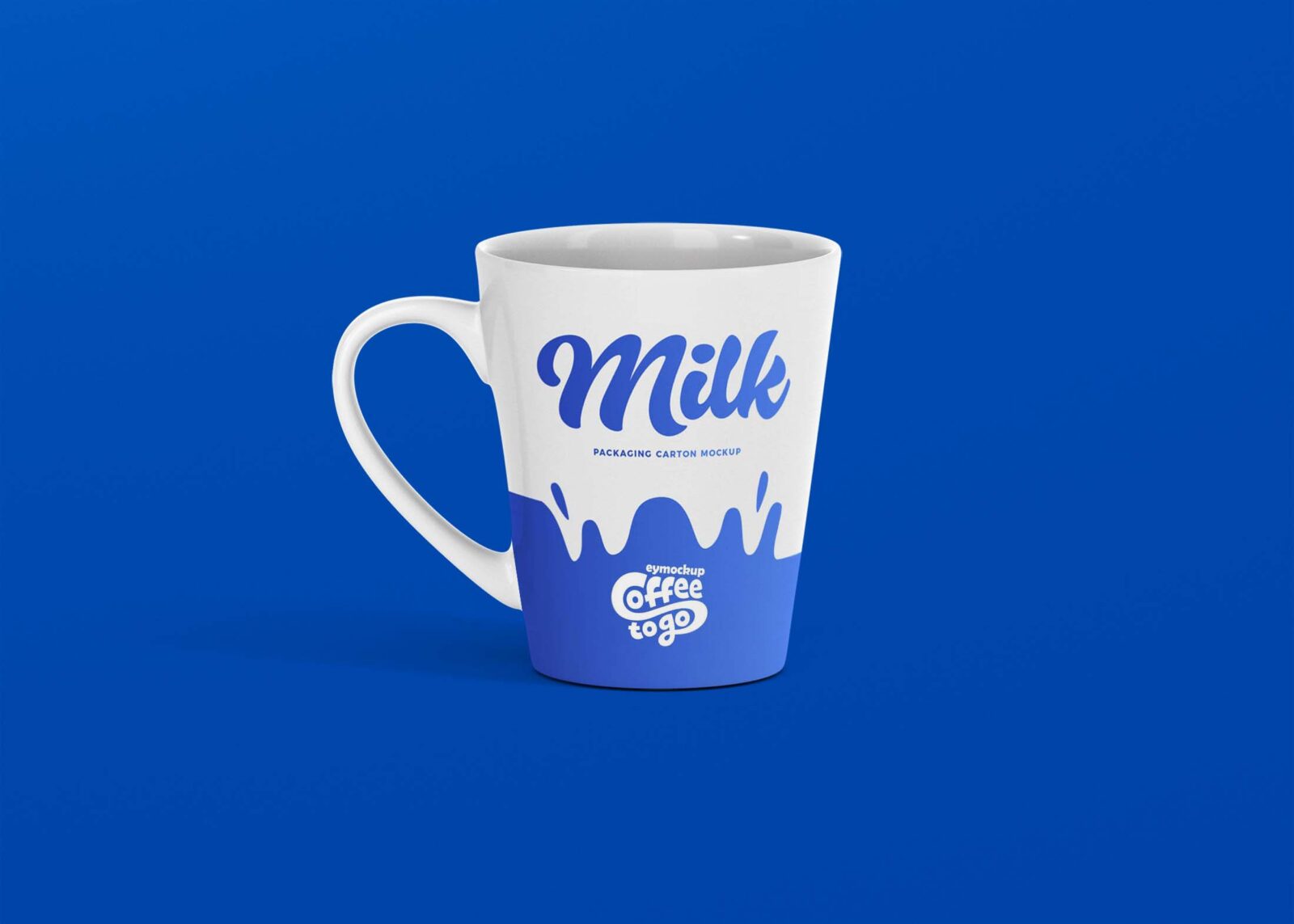 Free Coffee Label Mug Mockup
