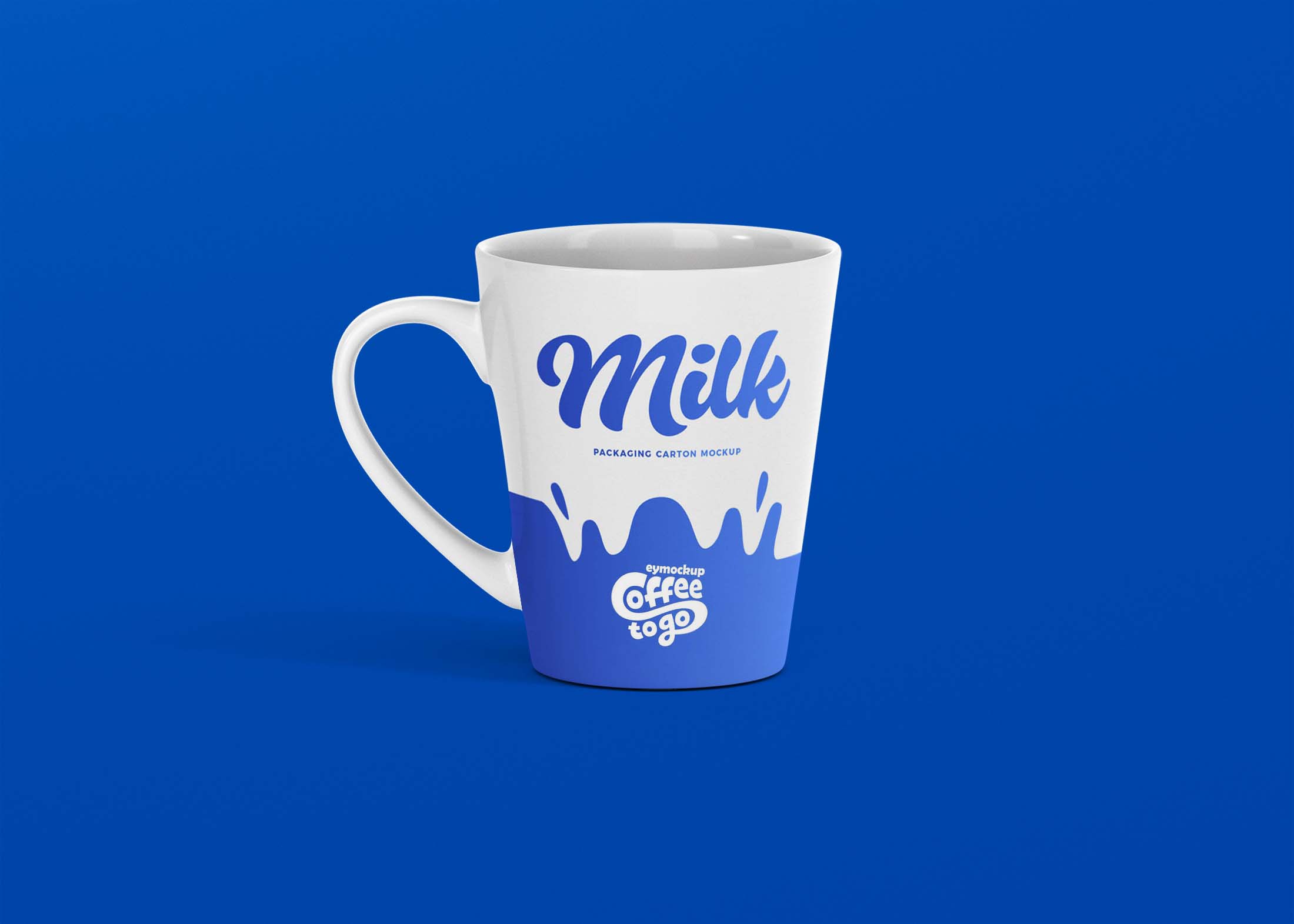 Free Coffee Label Mug Mockup