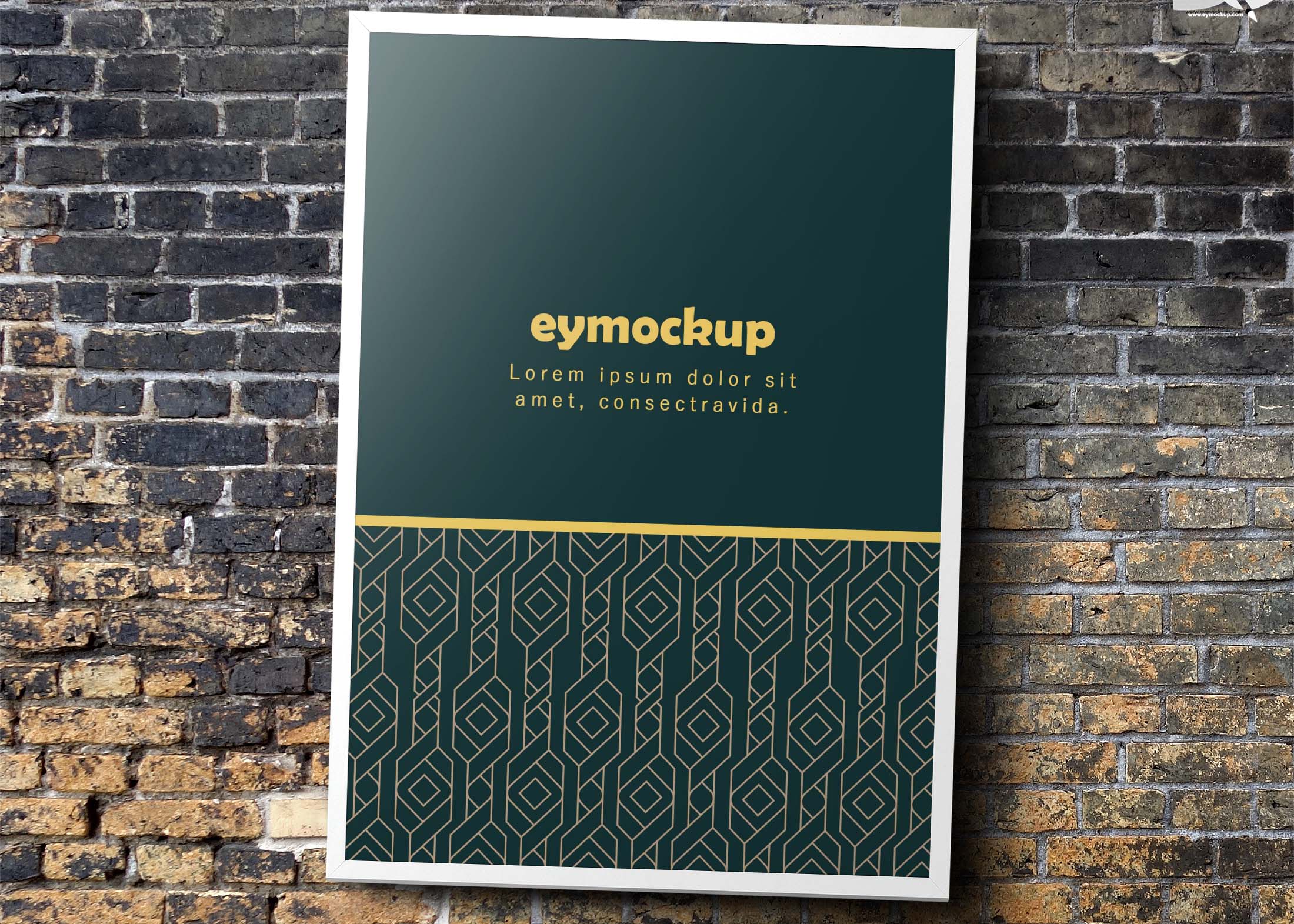 Free Editable Poster Mockup