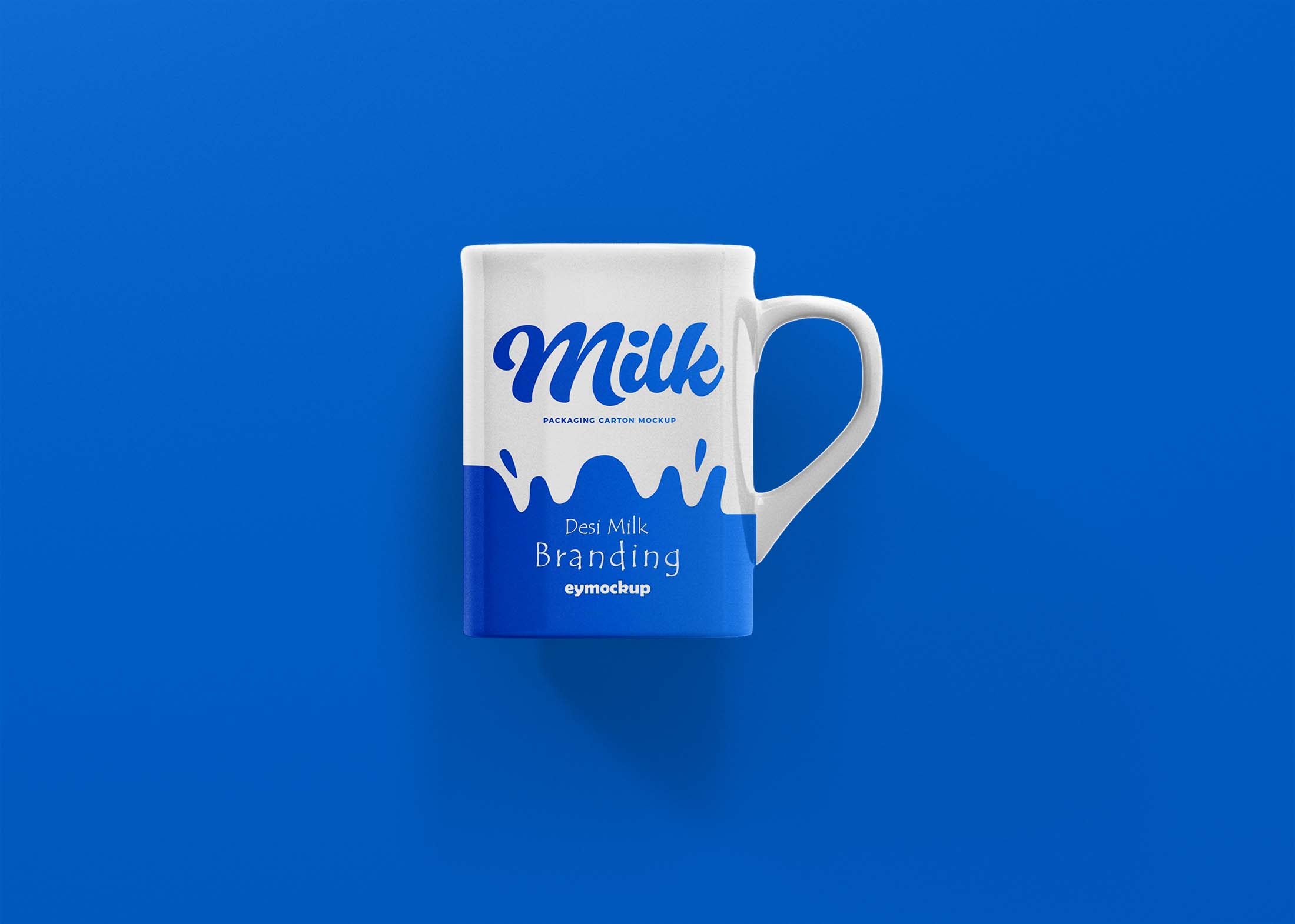 Free Front View Mug Mockup