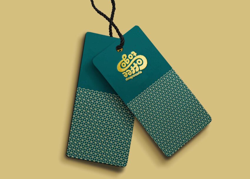 Free Hang Tag Mockup