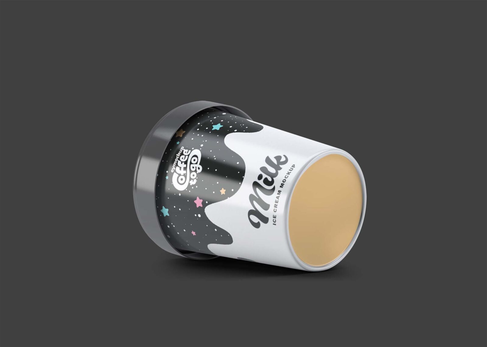 Free Ice Cream Branding Mockup