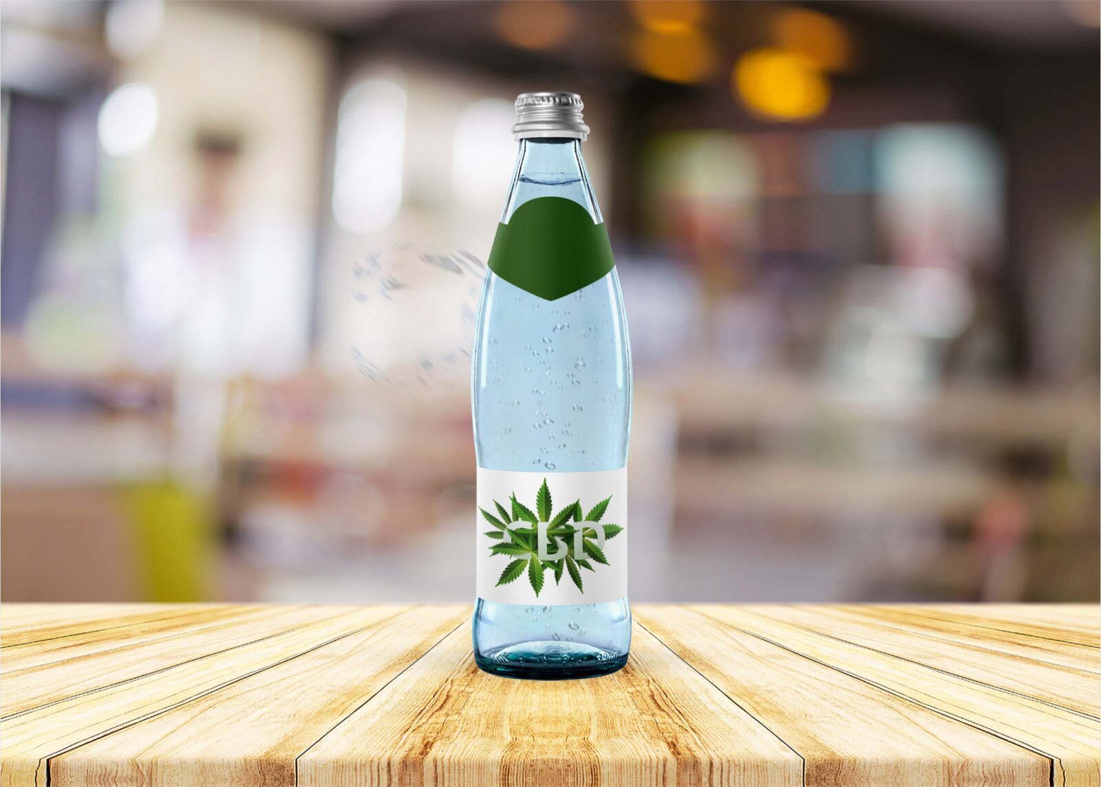 Free Jal Water Bottle Mockup