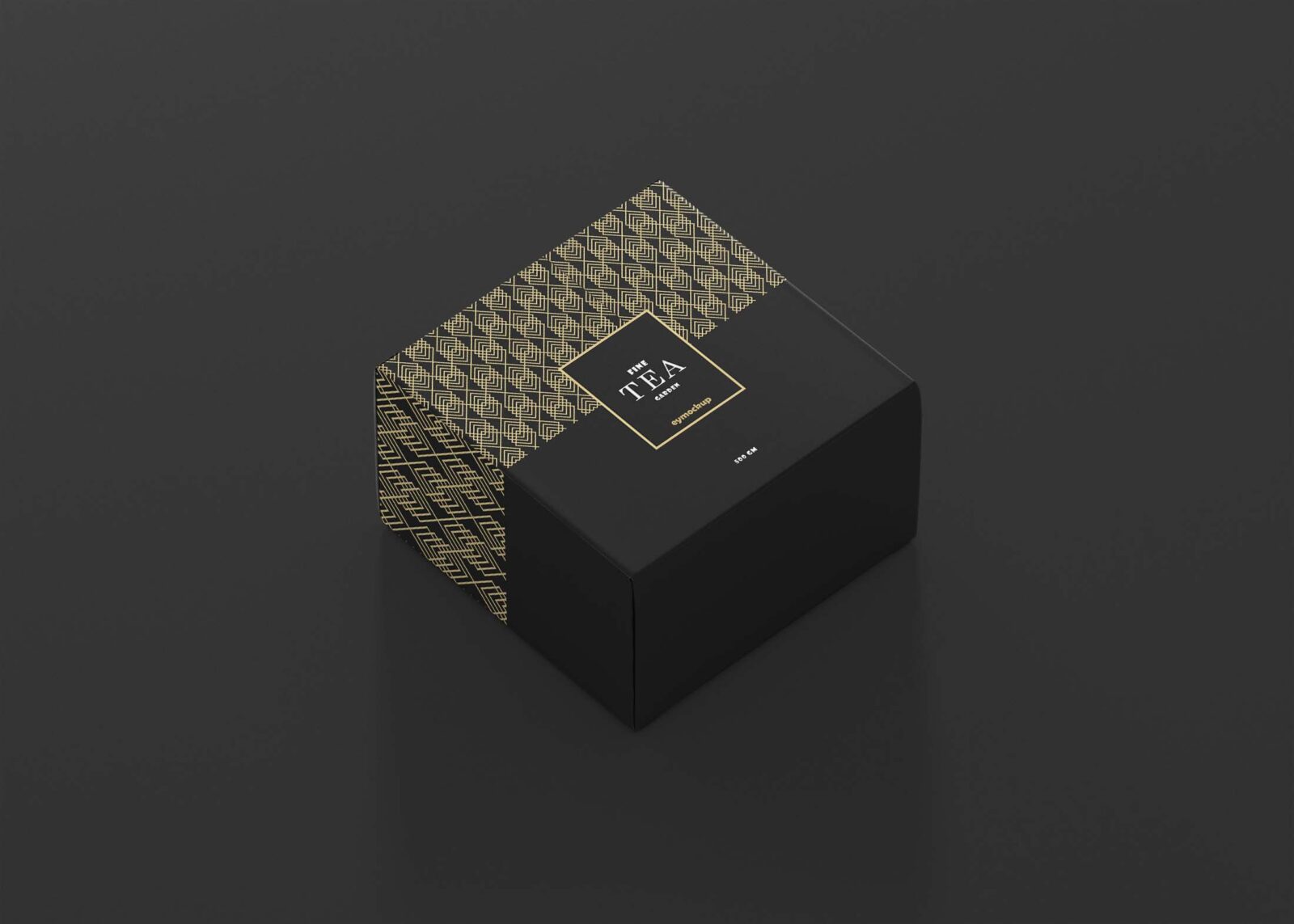 Free Luxury Packaging Box Mockup