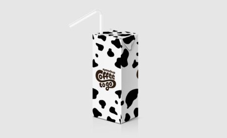 Free Milk Lassi Packaging Mockup