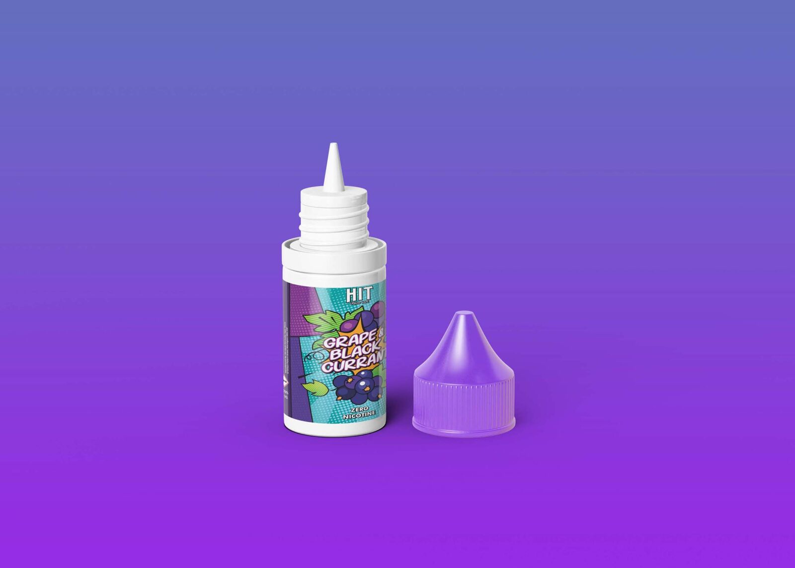 Free Open Unicorn Bottle Mockup