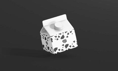 Free Small Milk Lassi Packaging Mockup