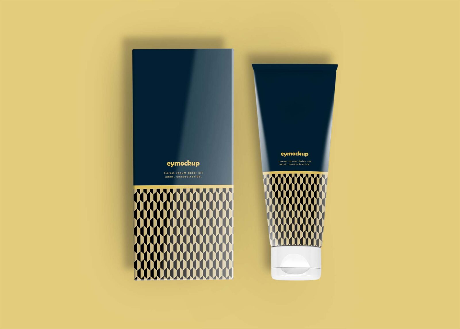 Free Prime Cosmetic Label Mockup