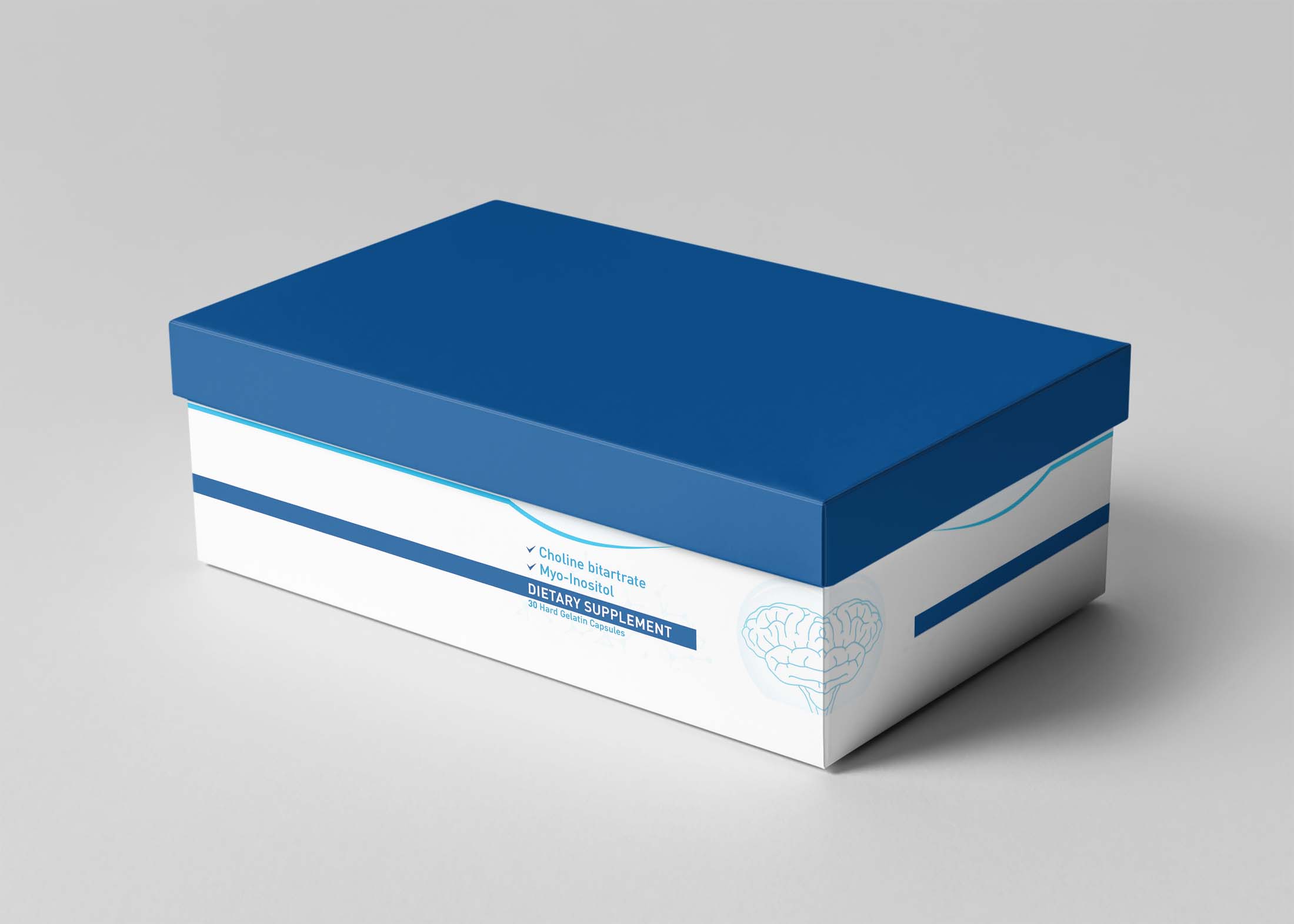 Free Rectangle Medicine Box Mockup
