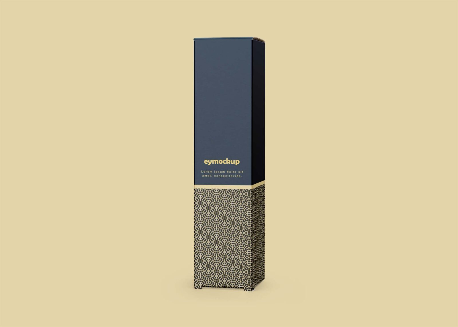 Free Vertical Medicine Packaging Mockup