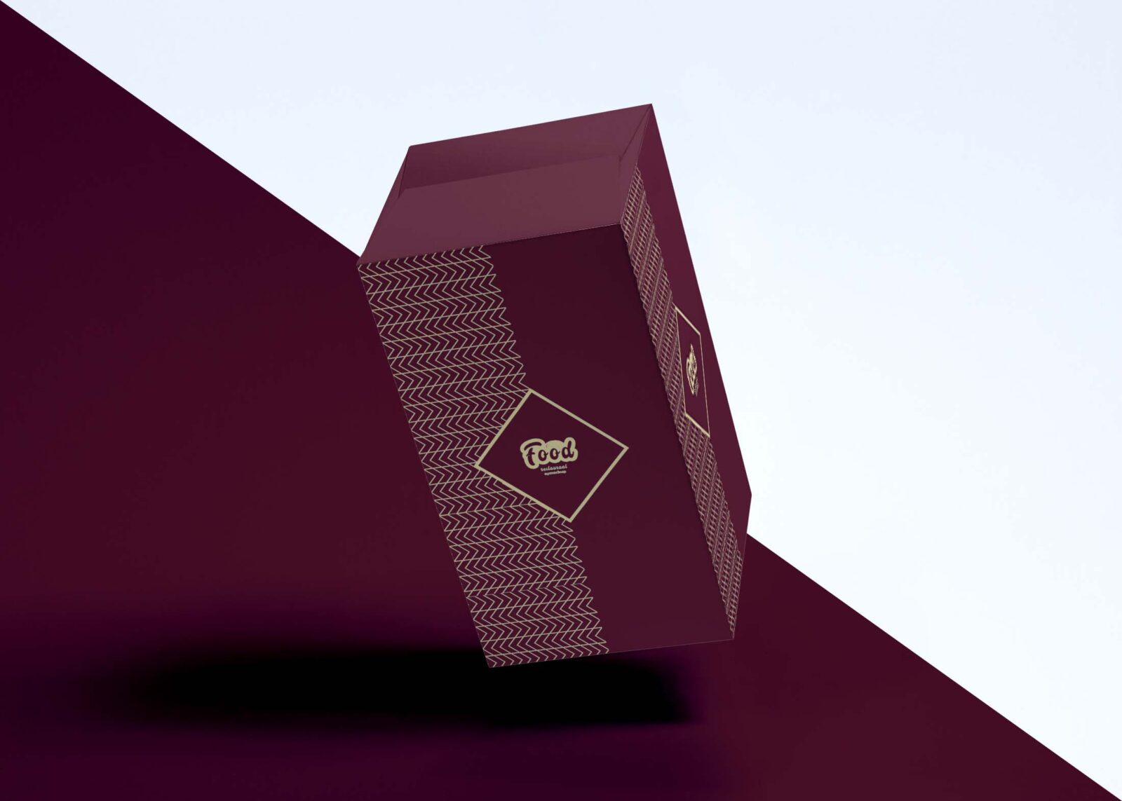 Free Prime Box Packaging Mockup