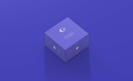 Free Creative Box Packaging Design Mockup
