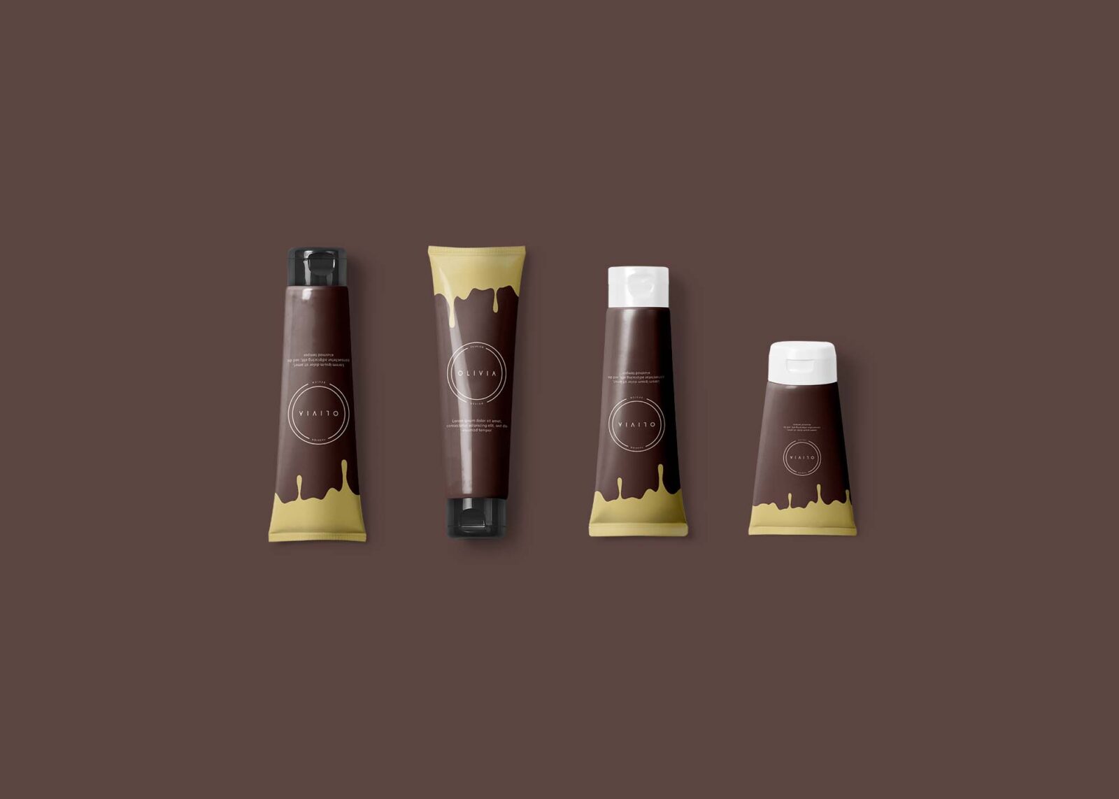 Free Luxury Tubes Mockup