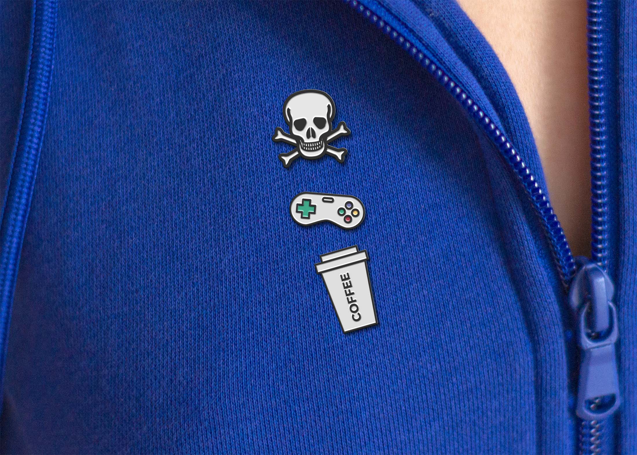 Free Enamel Design Mockup