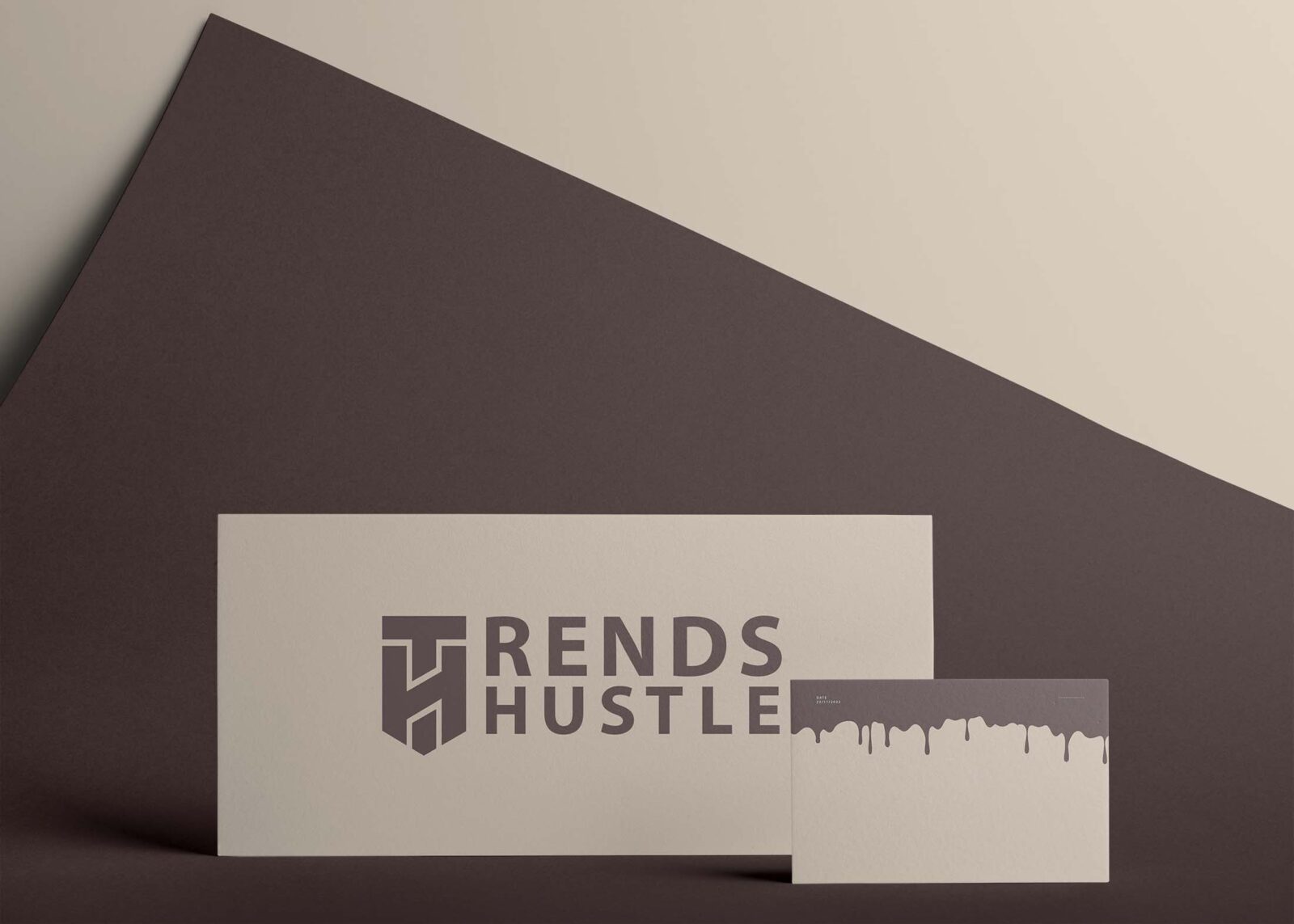 Free Envelope with Card Mockup
