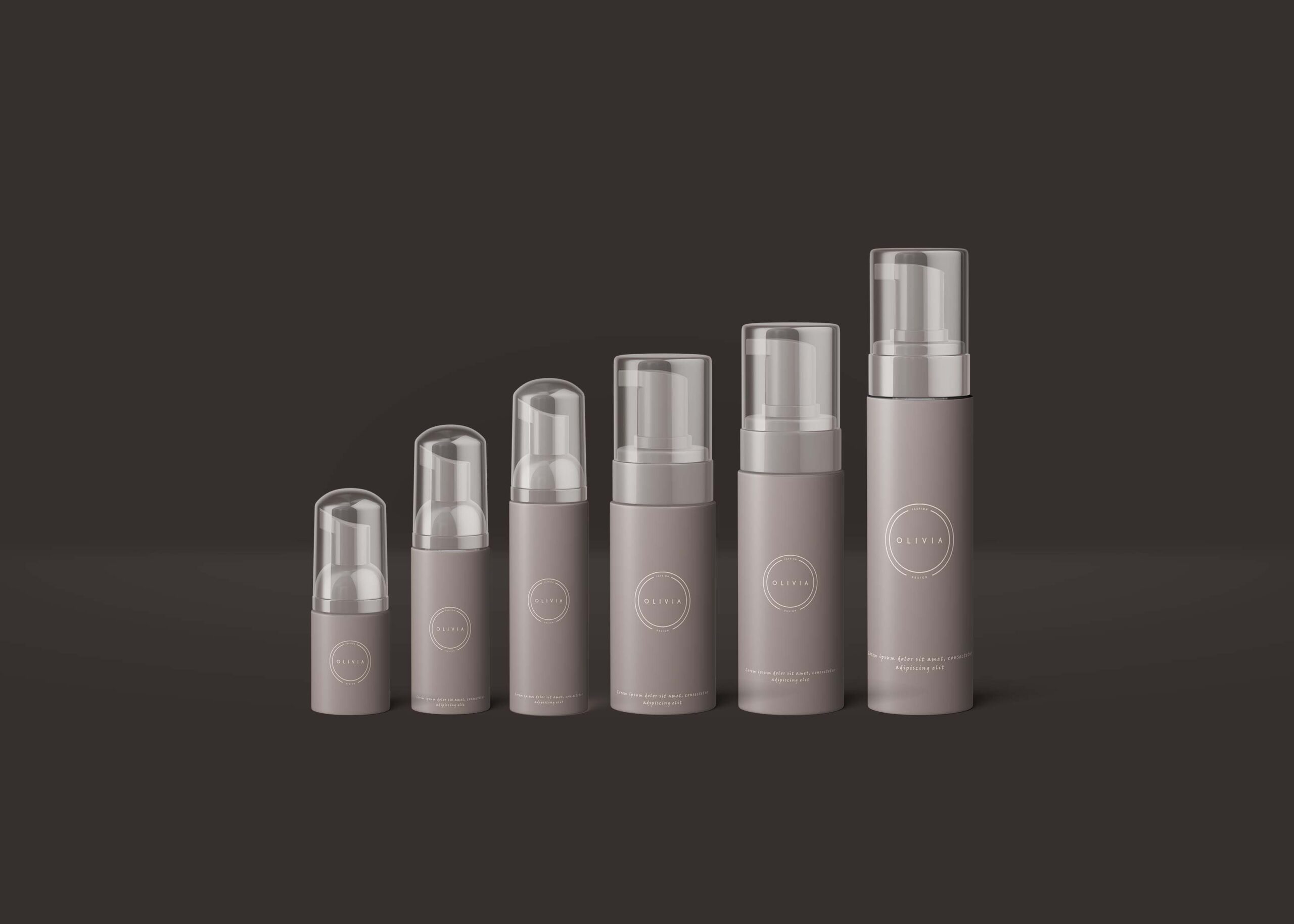 Free Luxury Spray Bottle Mockup