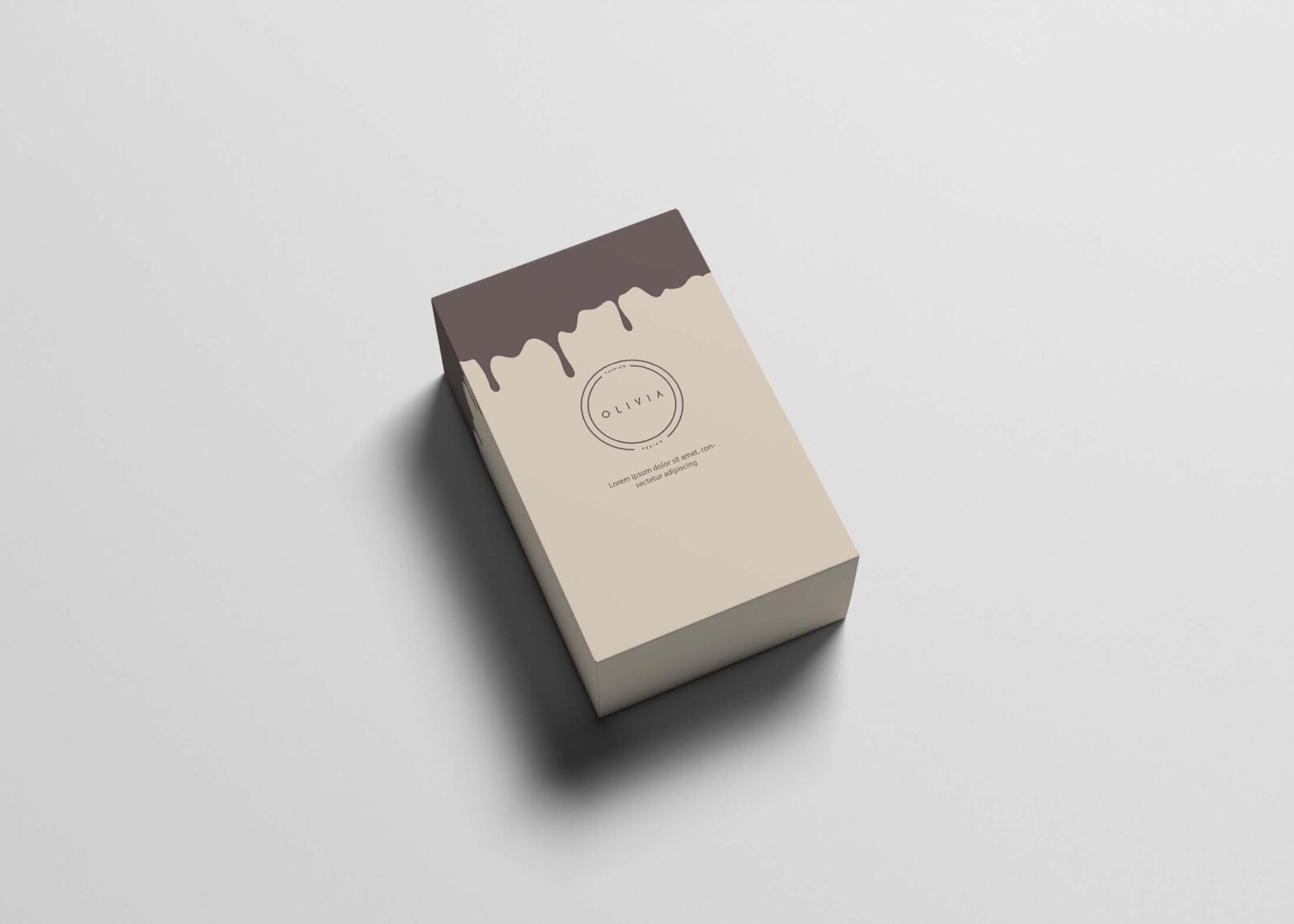 Free Minimal Box Packaging Mockup