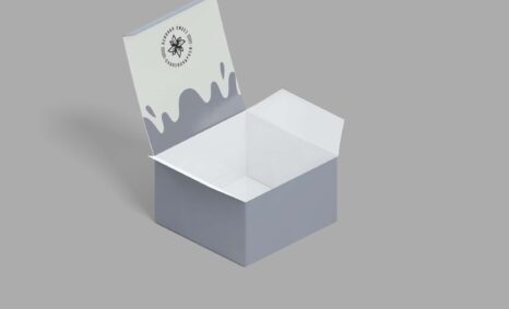 Free Open Paper Box Mockup