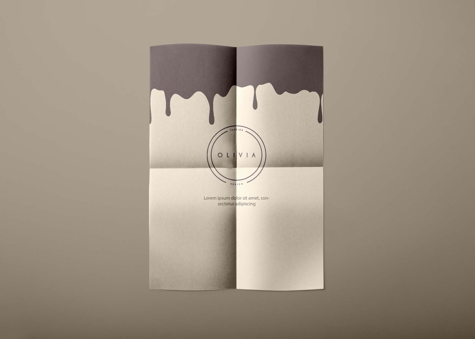 Free Minimal Flyer Mockup