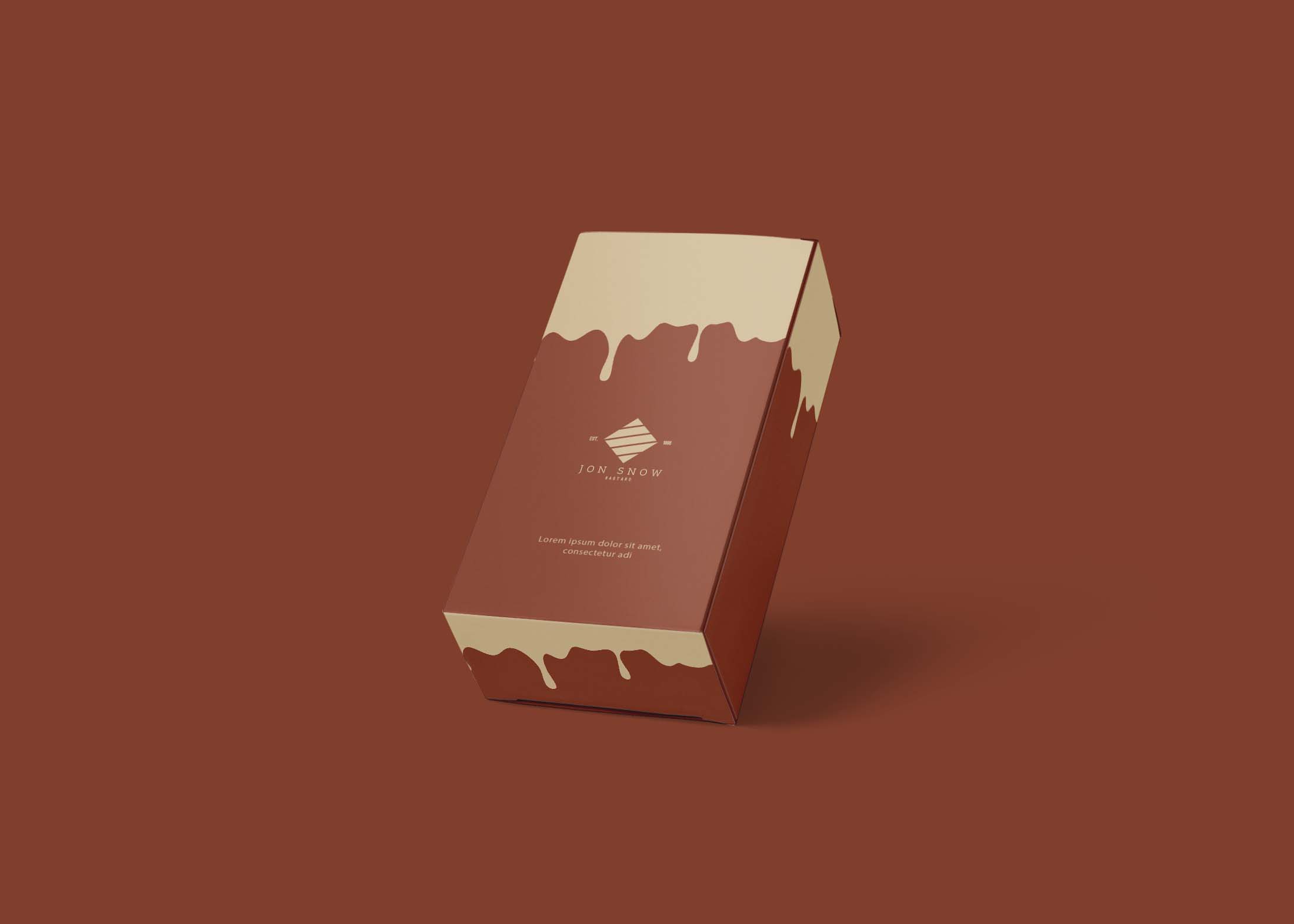 Free Packaging Label Mockup