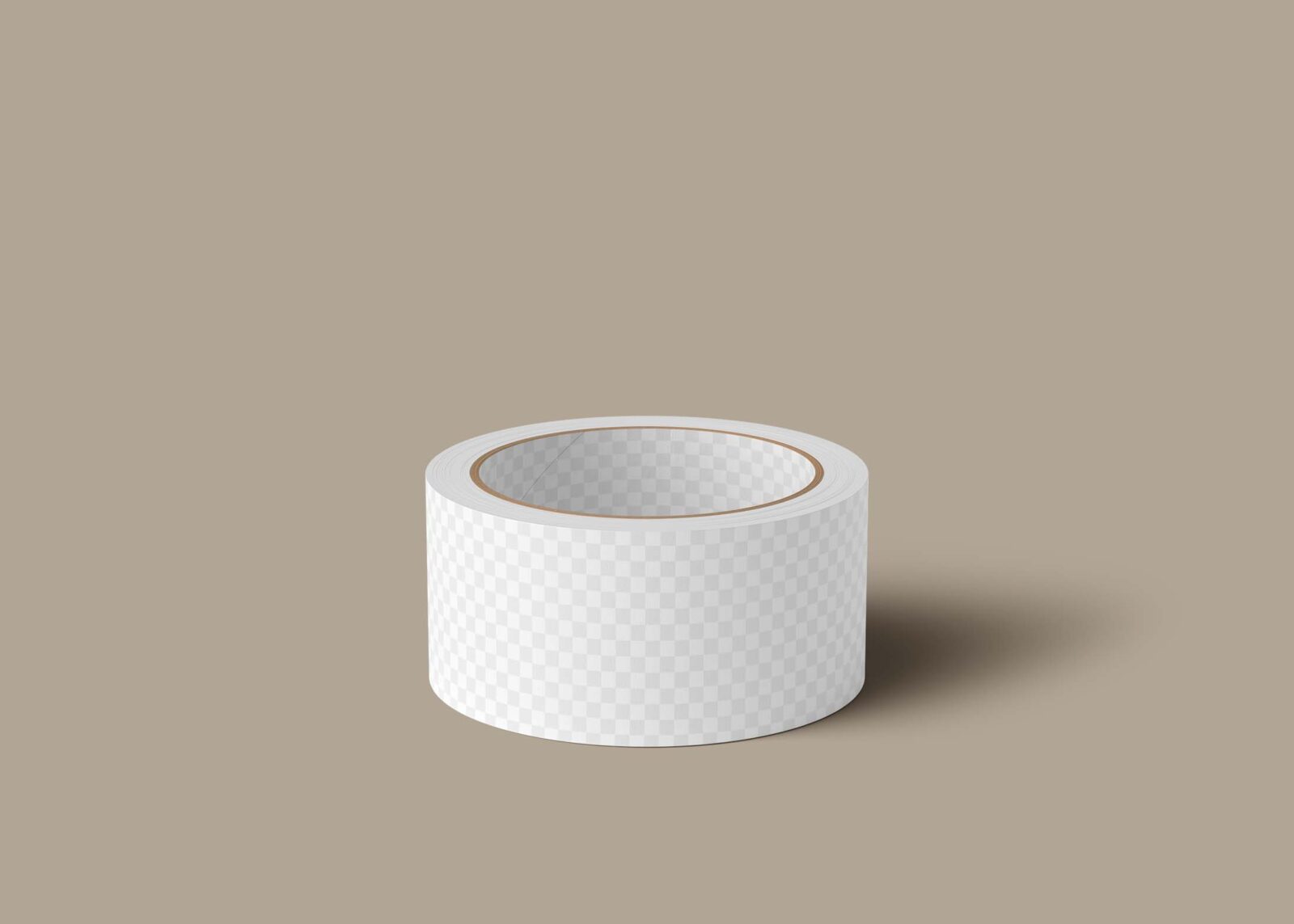 Free Packaging Suck Tape Mockup